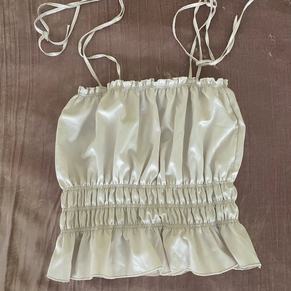 Zara Satin Top
